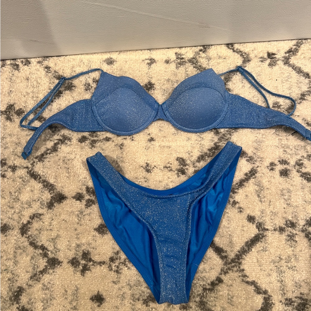 Triangle Bikini Set Never Worn - image 1